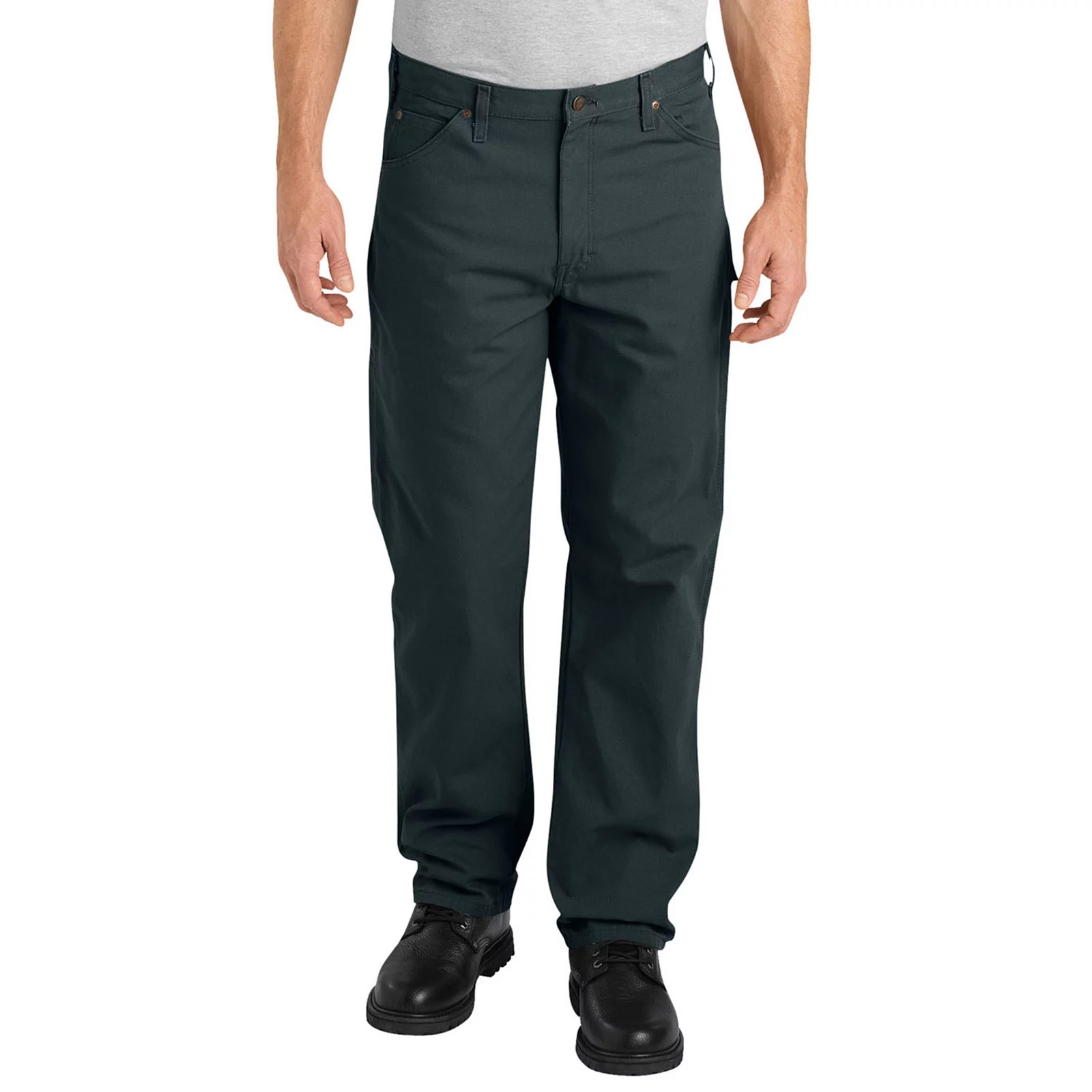 Men's Dickies Relaxed Fit Duck Jeans, Size: 42X30, Rinsed Grey | Kohl's