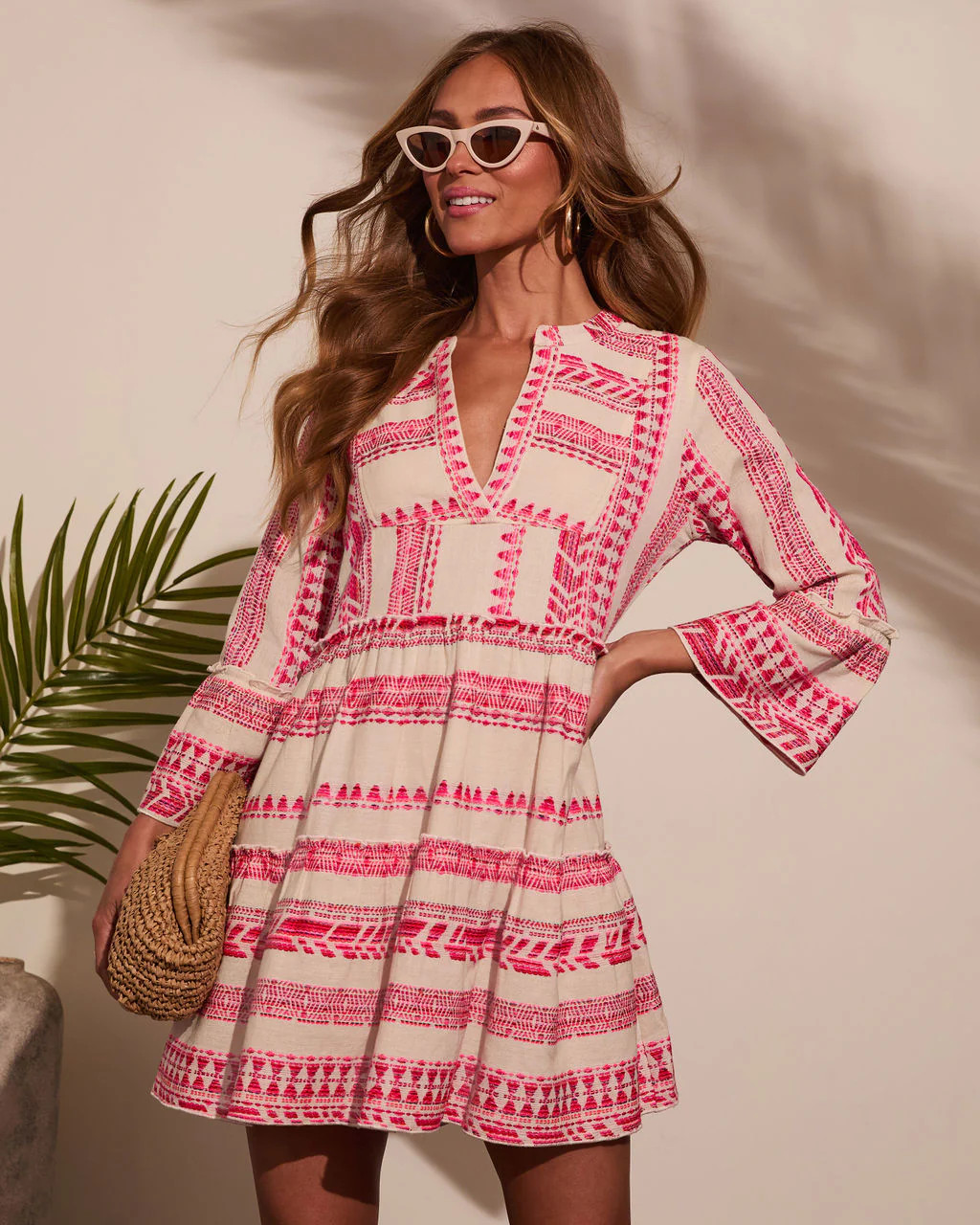 Sonny Abstract Tunic Mini Dress | VICI