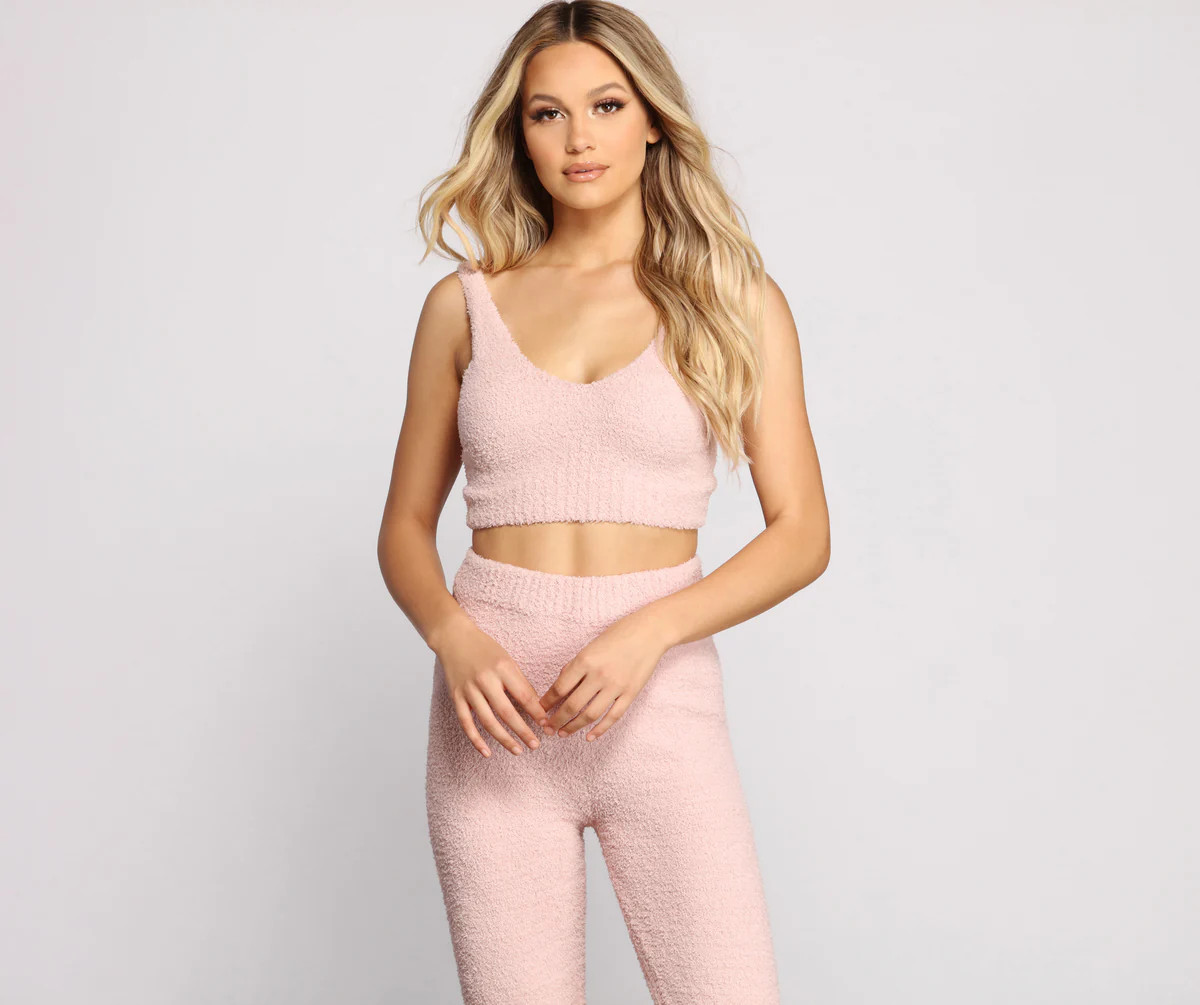 Keeping Knit Dreamy Chenille Pajama Tank | Windsor Stores