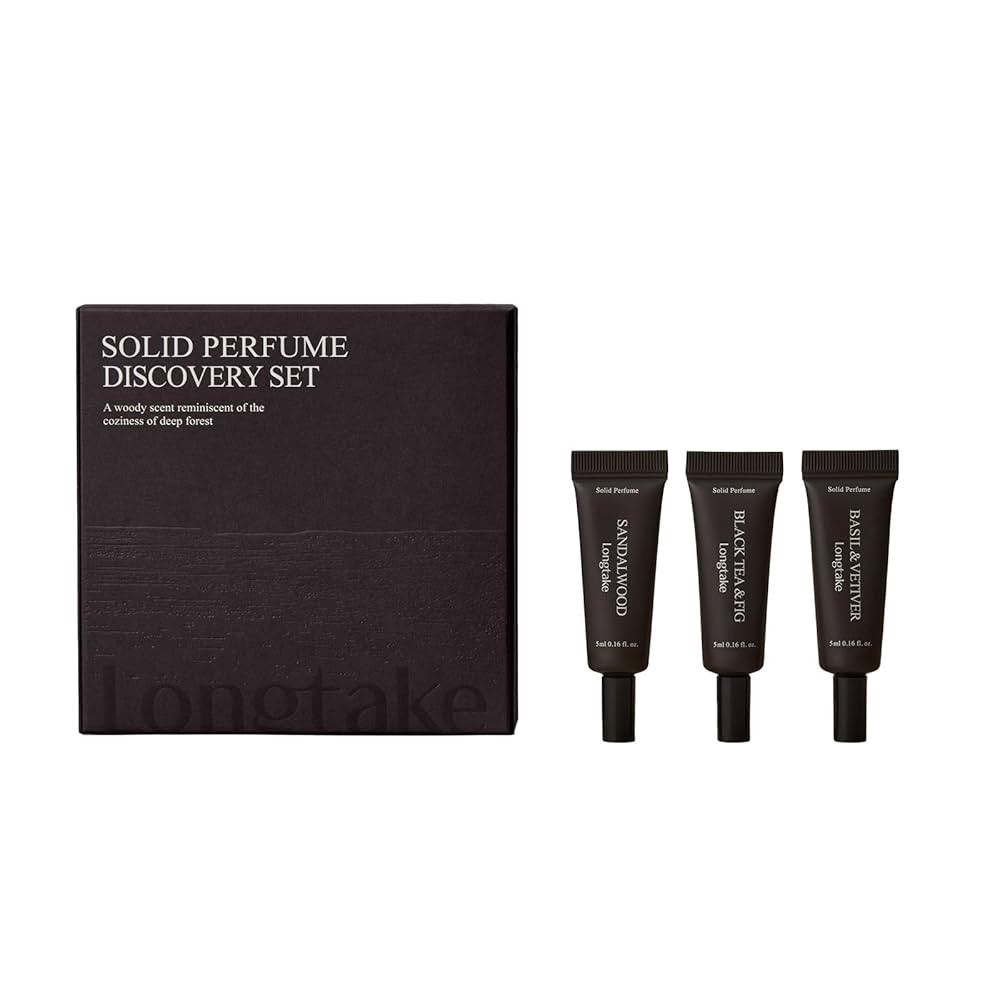 Solid Perfume Discovery KitㅣFragrance Trio of Long Lasting Gel Perfumes, Perfect for Travel, Ca... | Amazon (US)