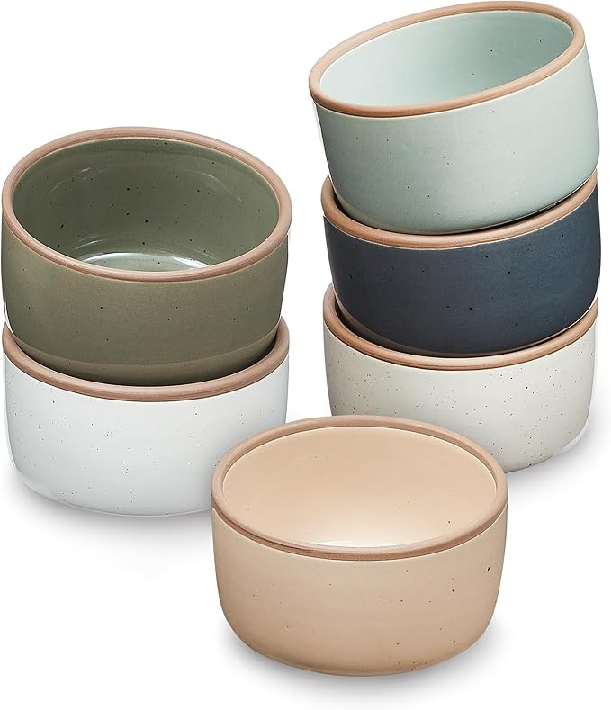 Sheffield Home Baking Dish Set - 6-Piece Bundle, Includes 8oz Dishes, Dishwasher and Microwave Sa... | Amazon (US)