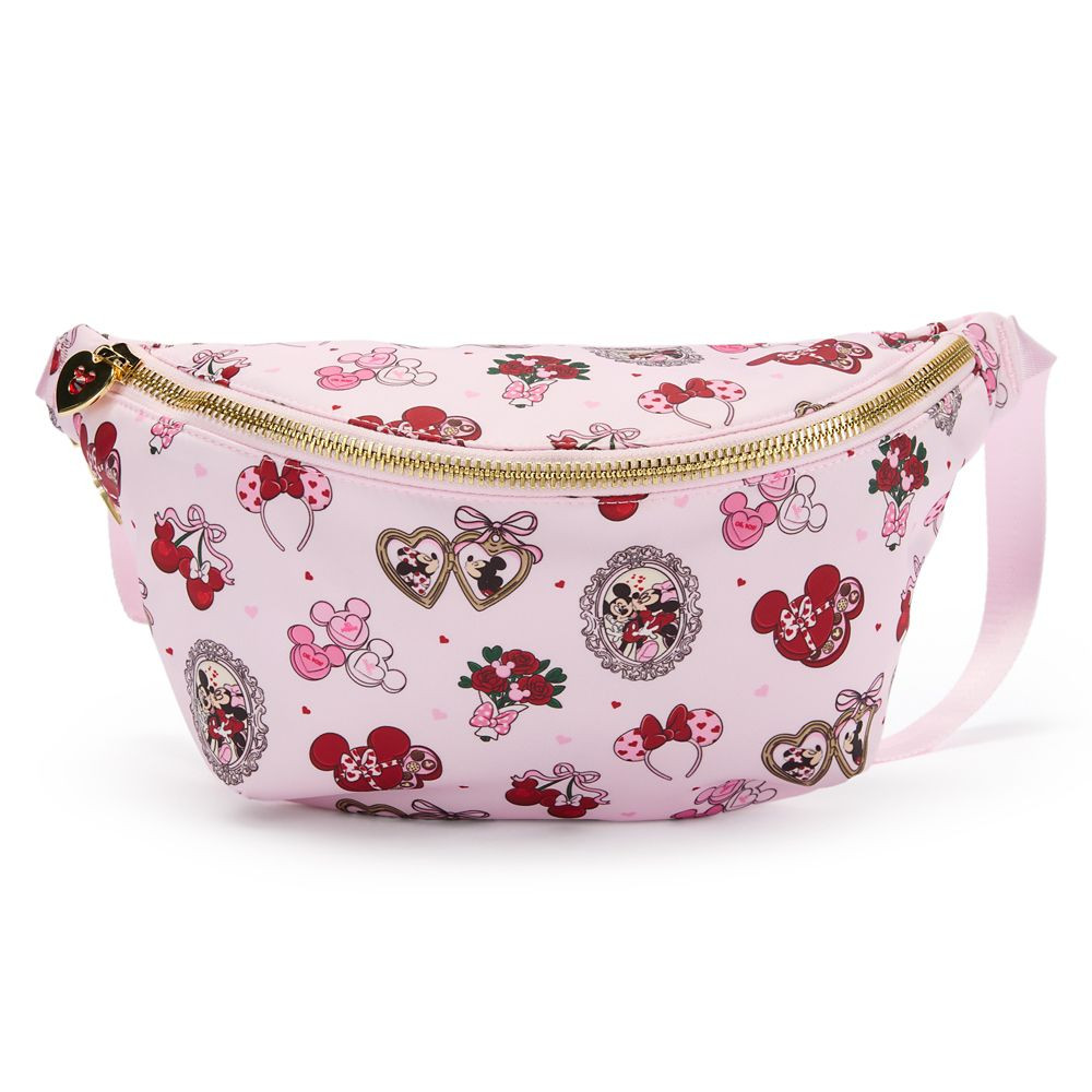 Mickey and Minnie Mouse Valentine's Day Belt Bag by Stoney Clover Lane | Disney Store