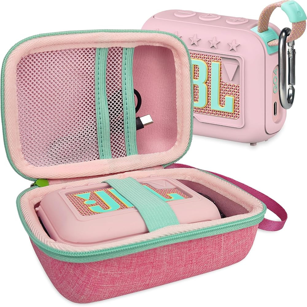 Silicone Cover and Hard Carrying Case for JBL Go 4 Bluetooth Speaker | Amazon (US)