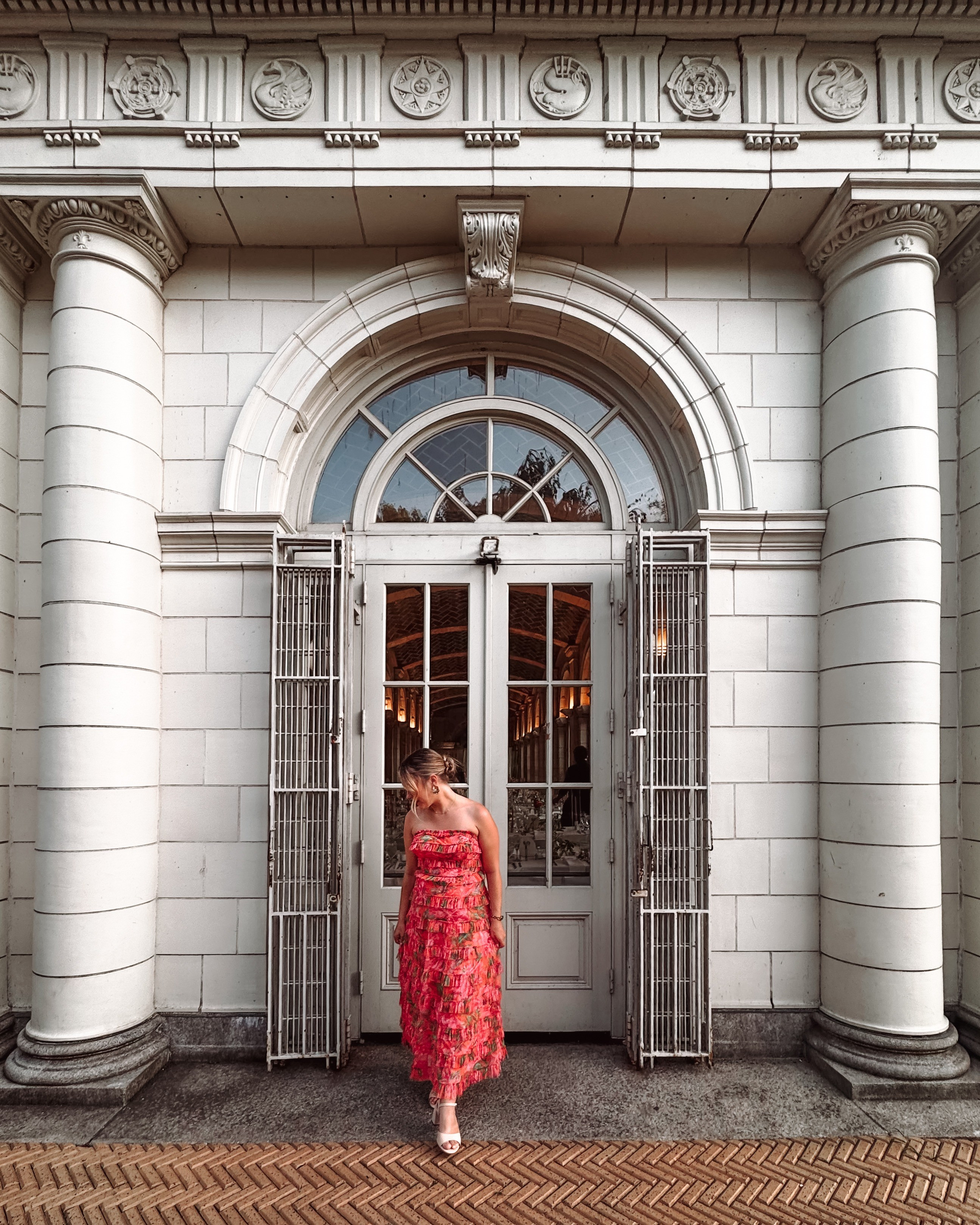 cocktail wedding guest dress from Mac Duggal! the top runs big—i'm wearing a size 4 but would have sized down to a 2. these Naturalizer block heels are also so comfy! sized a half size up and got the wide version for extra room.

#LTKWedding #LTKParties #LTKShoeCrush