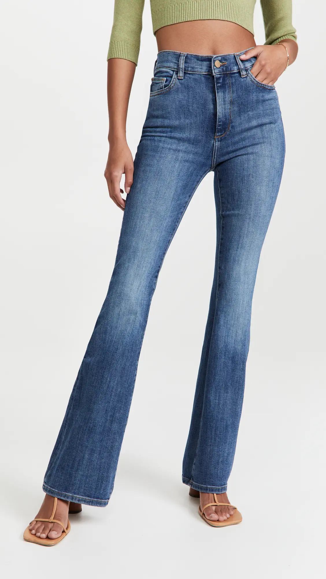 DL1961 Bridget Boot High Rise Instasculpt Jeans | Shopbop | Shopbop