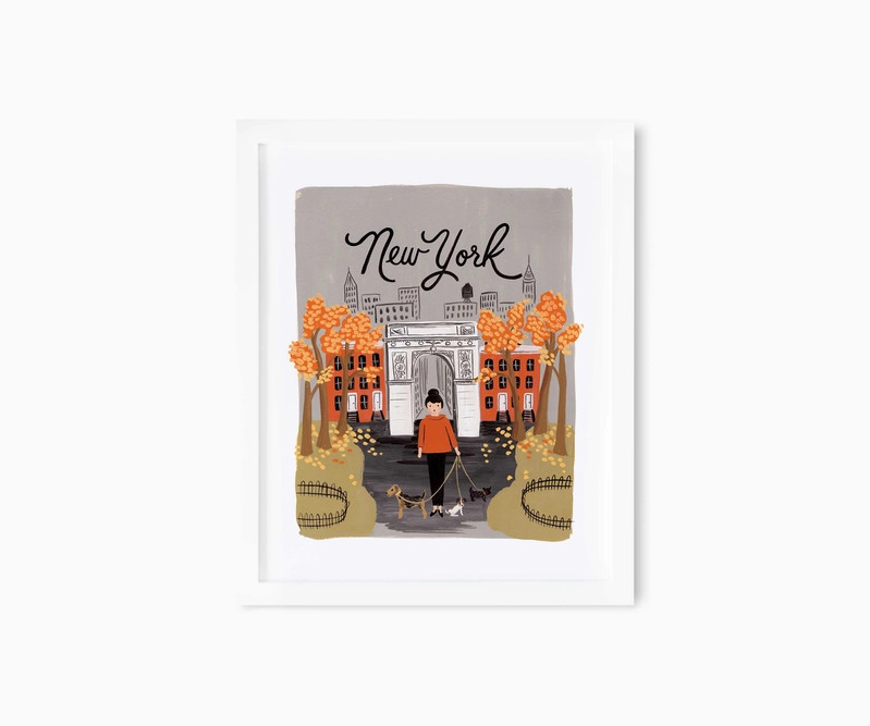New York Autumn Art Print | Rifle Paper Co.