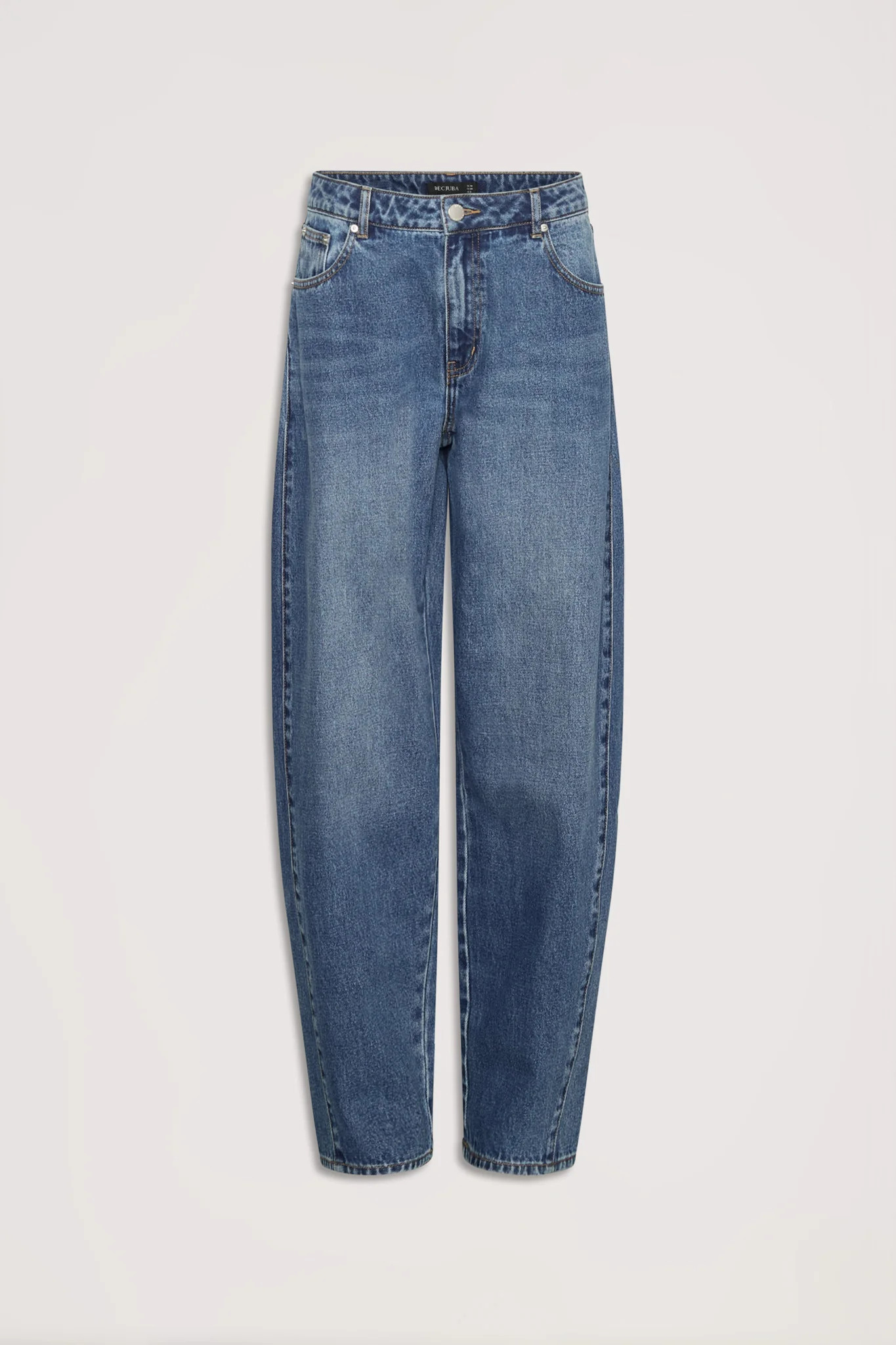 Camille Barrel Leg Jean - Arctic Blue | DECJUBA