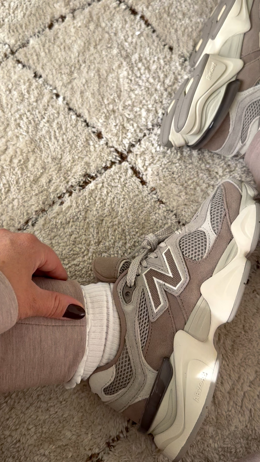 Obsessed with these  chunky New Balance sneakers 🫶🏻

#LTKTravel #LTKSeasonal #LTKShoeCrush