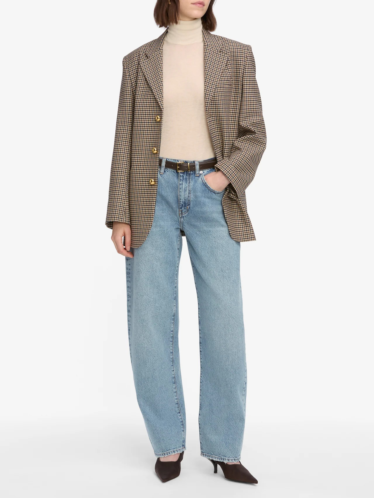 LOW SLUNG BARREL DOLLHOUSE | Frame Denim