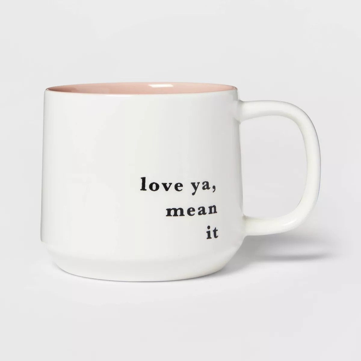 16oz Stoneware Love Ya Mean It Color Splash Mug - Threshold™: Coffee Mugs, Gifts for Mom, Best ... | Target