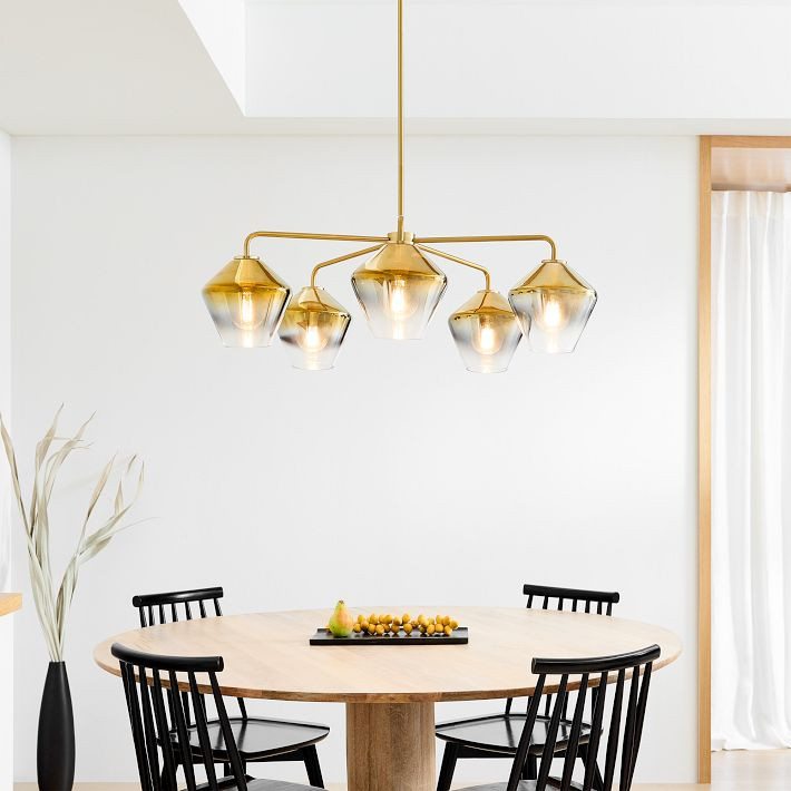 Sculptural 5-Light Geo Chandelier | West Elm (US)