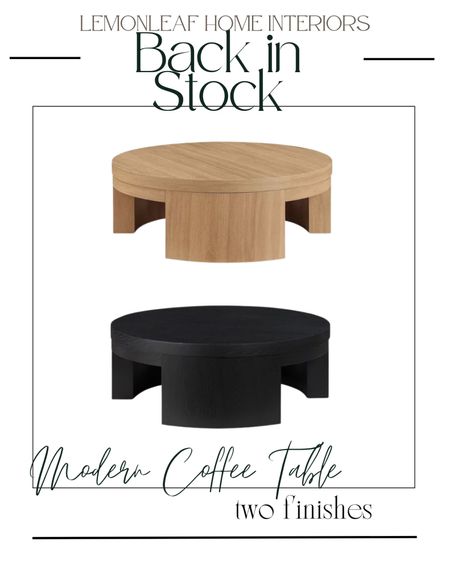 This Walmart coffee table is back! Love the modern lines and under $300 price point



#LTKStyleTip #LTKSaleAlert #LTKHome