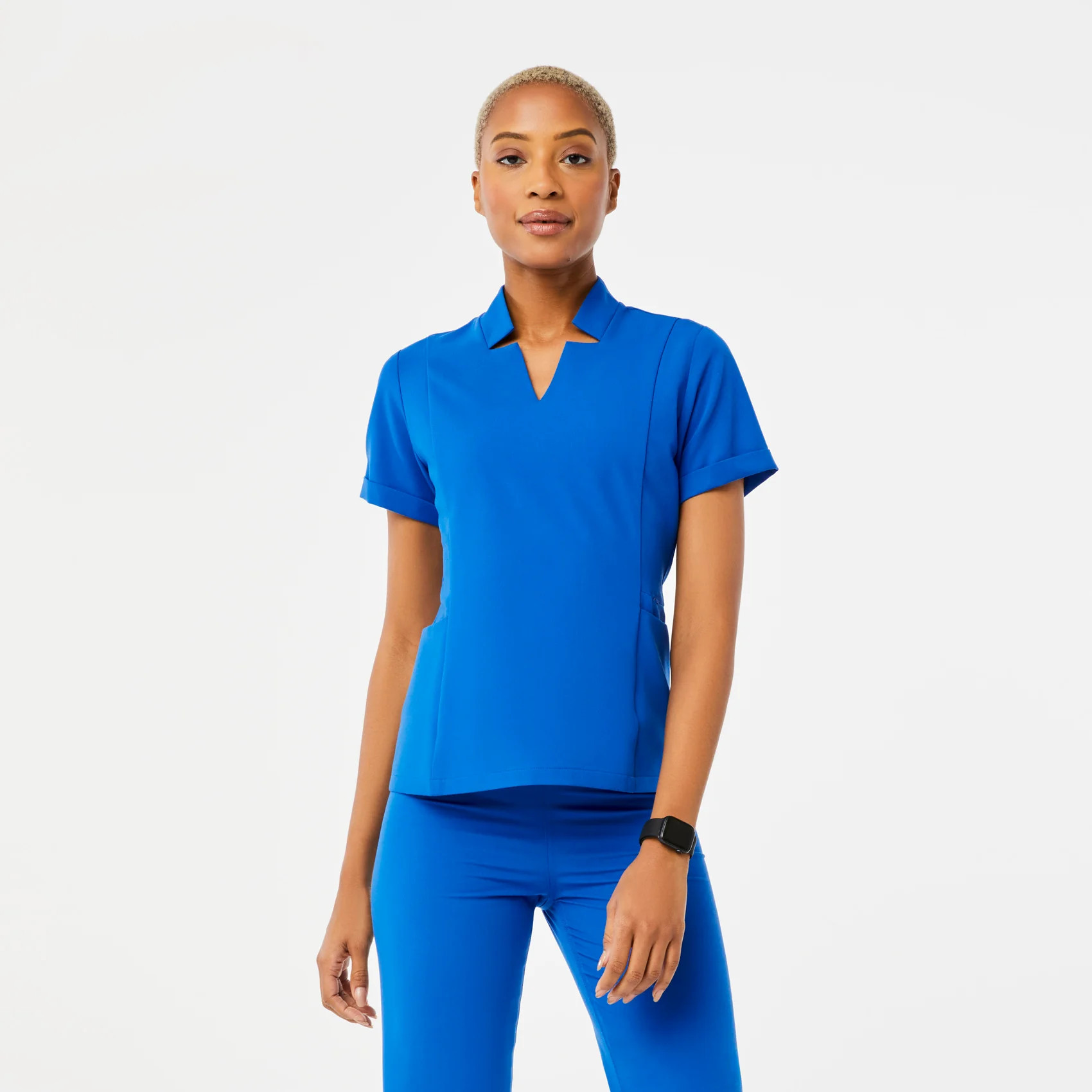 Women’s Inala Scrub Top  - Royal Blue · FIGS | FIGS