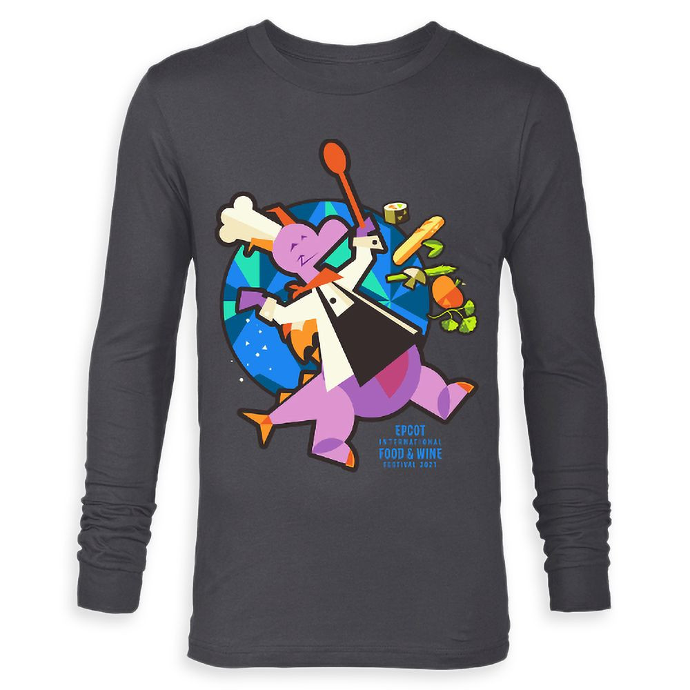 Figment Long Sleeve T-Shirt for Adults – Epcot International Food & Wine Festival 2021 – Cust... | Disney Store
