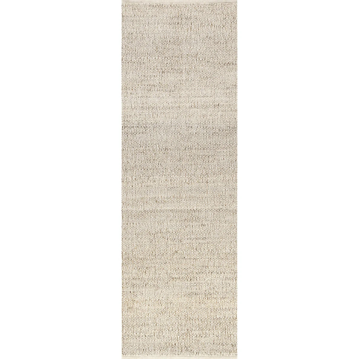 Helton Farmhouse Jute and Cotton Area Rug | Wayfair North America