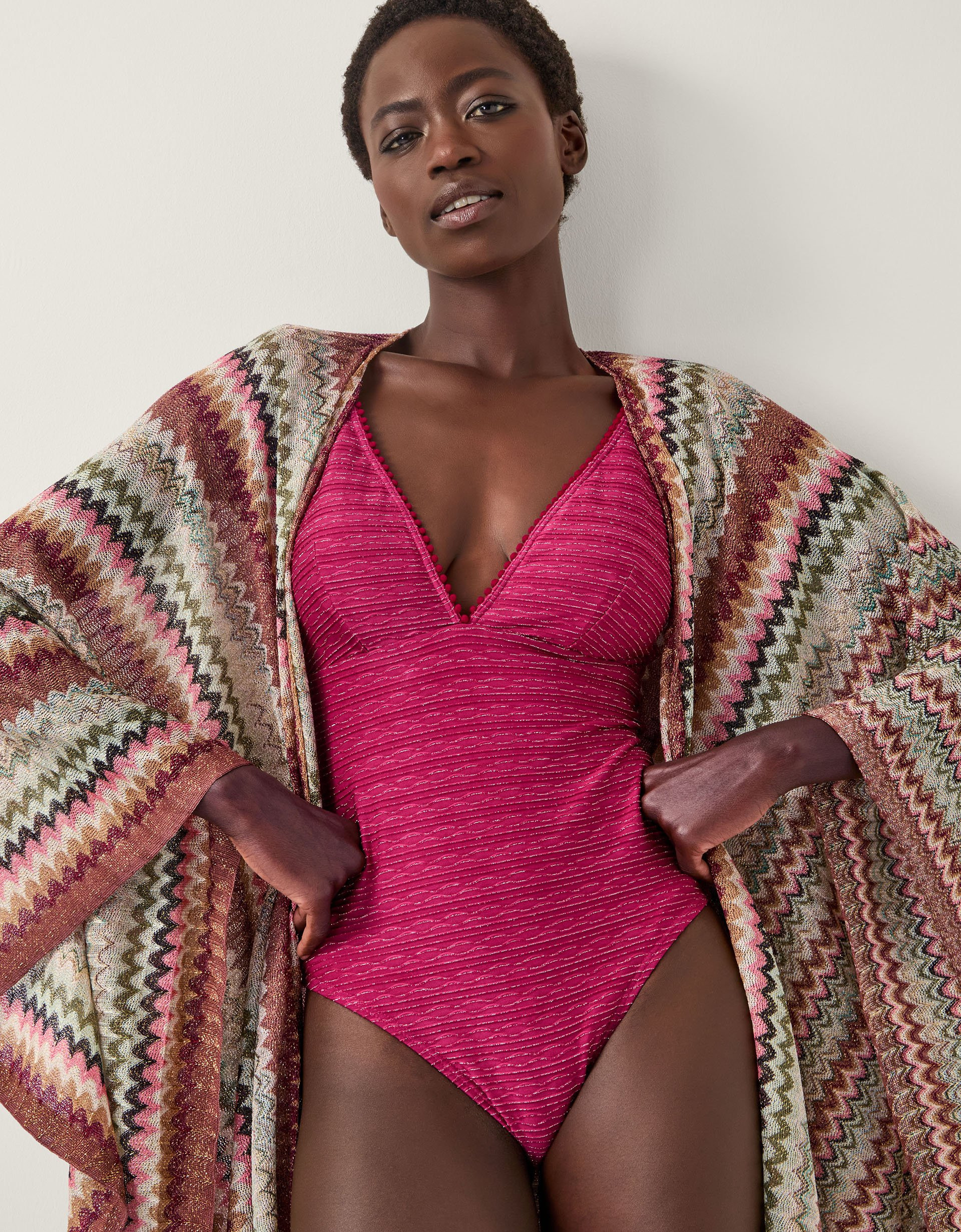 Ava Zig Zag Beach Cover Up | Monsoon (UK)