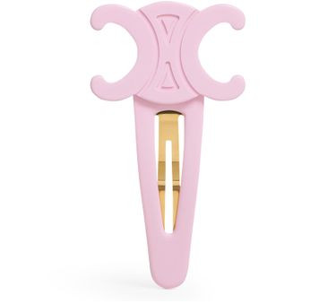 Triomphe large snap hair clip in acetate and steel | 24S US