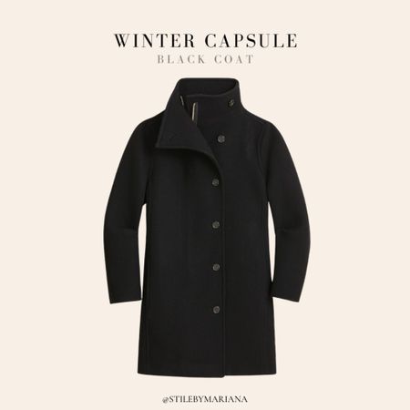 Winter capsule 
Black coat
I own and love the Abercrombie one but I linked a similar option as welll

#LTKstyletip #LTKSeasonal #LTKfindsunder100