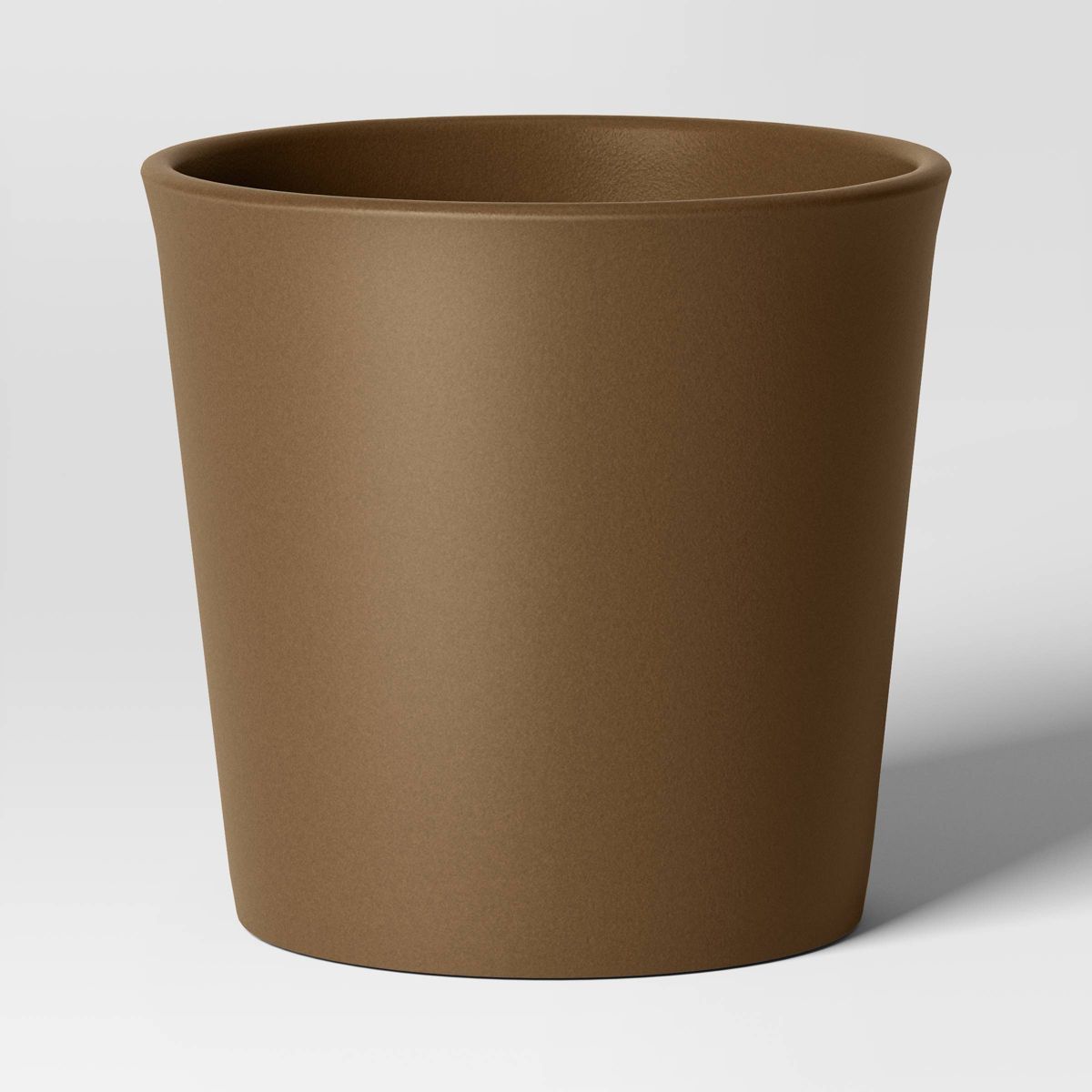 Aesthetic Plastic Indoor Outdoor Planter Pot Nest Brown 10.6"x10.6" - Threshold™ | Target
