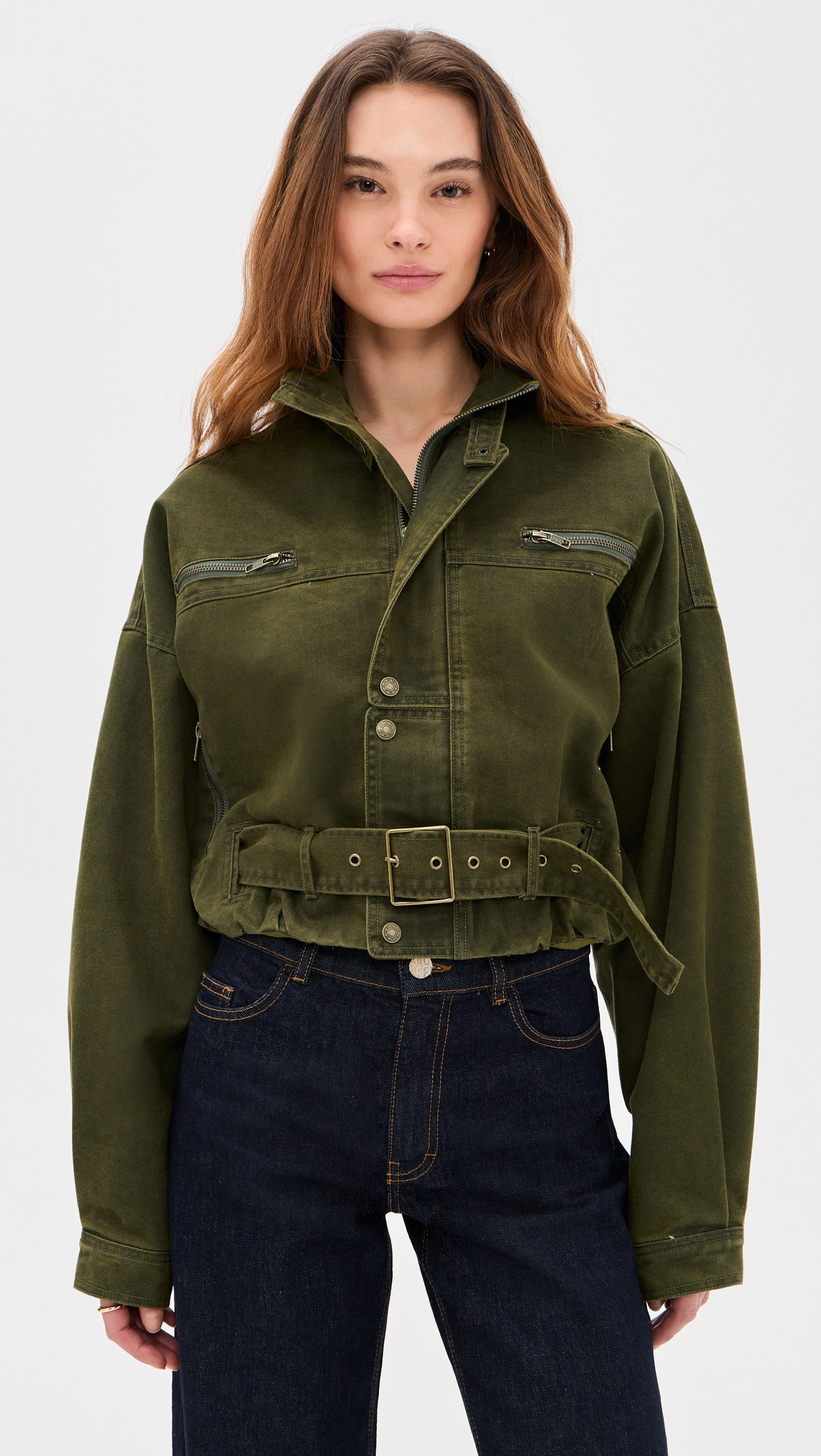 Lioness Rinata Jacket Khaki M | Shopbop