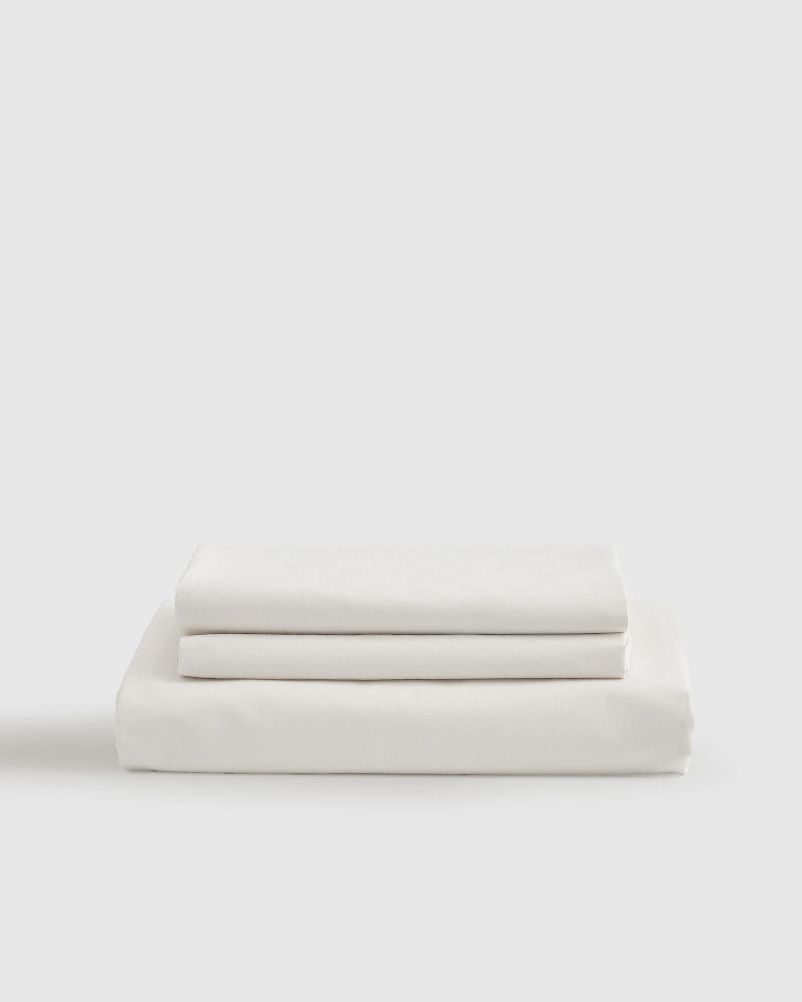 Classic Organic Percale Fitted Sheet Set | Quince