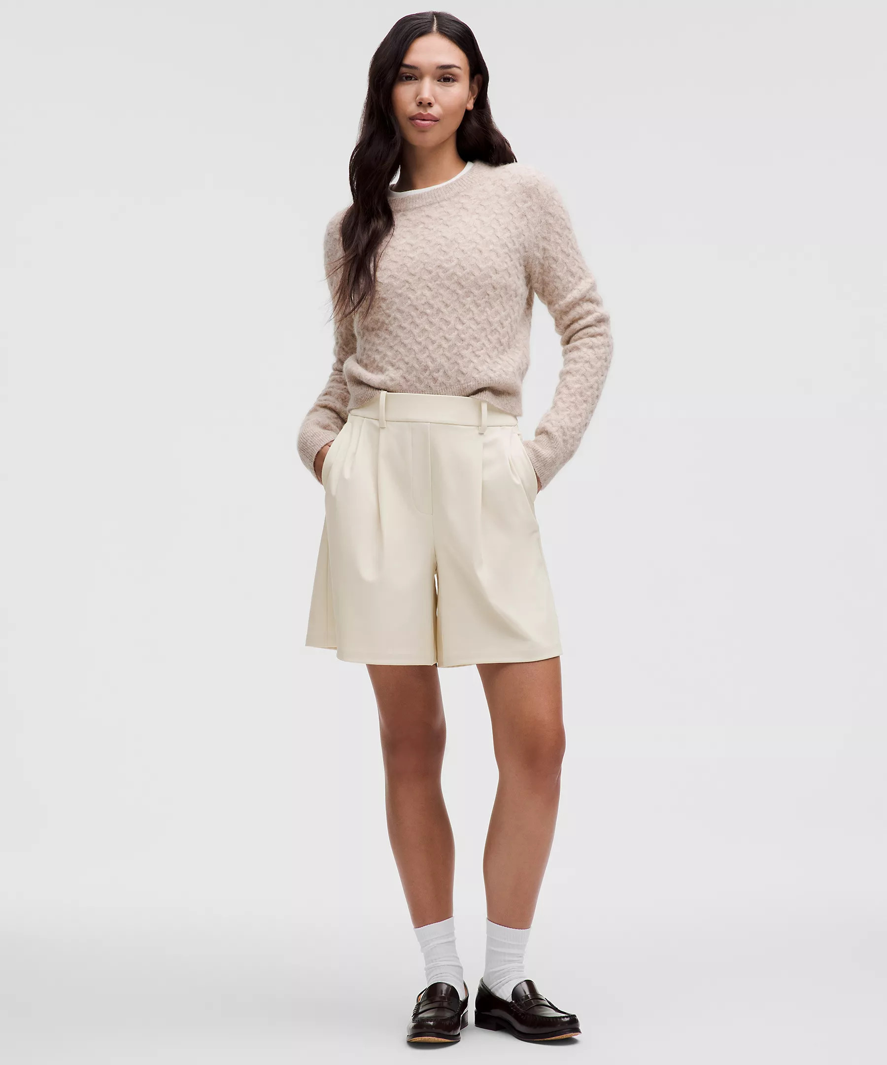 Daydrift Pleated High-Rise Short 7" | Lululemon (US)