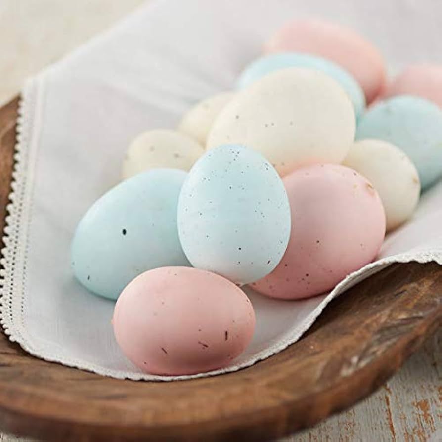 Factory Direct Craft Package of 36 Pastel Speckled Easter Faux Eggs | Amazon (US)