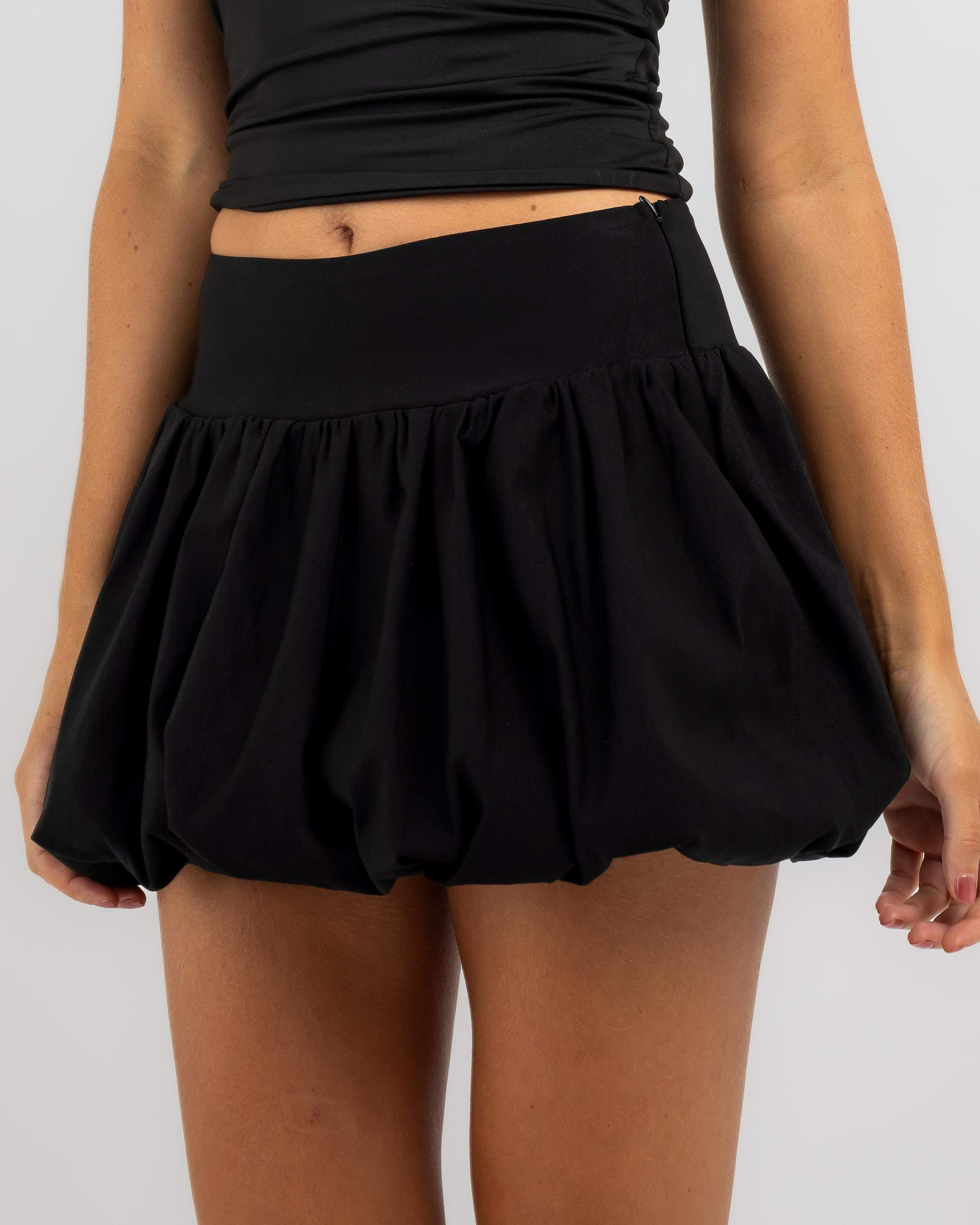 Rumor Women's Bubble Skirt in Black Size 2 | City Beach (US)