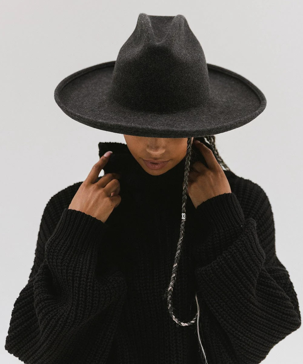 Jillian Pencil Brim Fedora | Gigi Pip