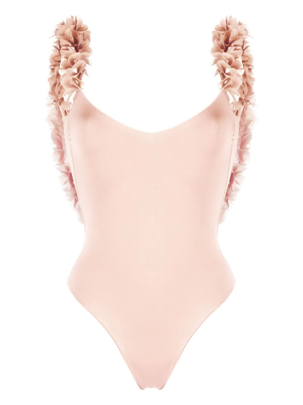 floral-appliqué swimsuit | Farfetch Global