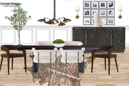Dining Room Concept Design 

#LTKhome