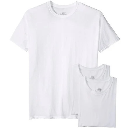 Hanes Premium Men s 6pk Crew Neck T-Shirt - White XL | Walmart (US)