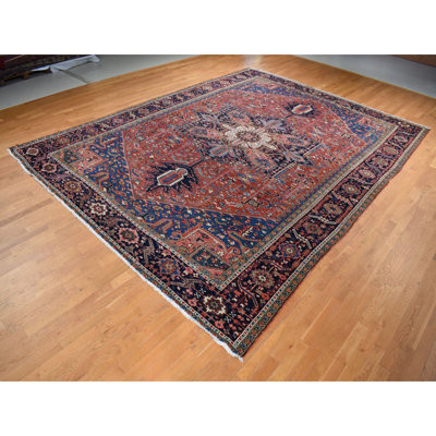 Karlshamn One-of-a-Kind 12'3" X 16'1" 1920s Wool Area Rug Red | Wayfair North America