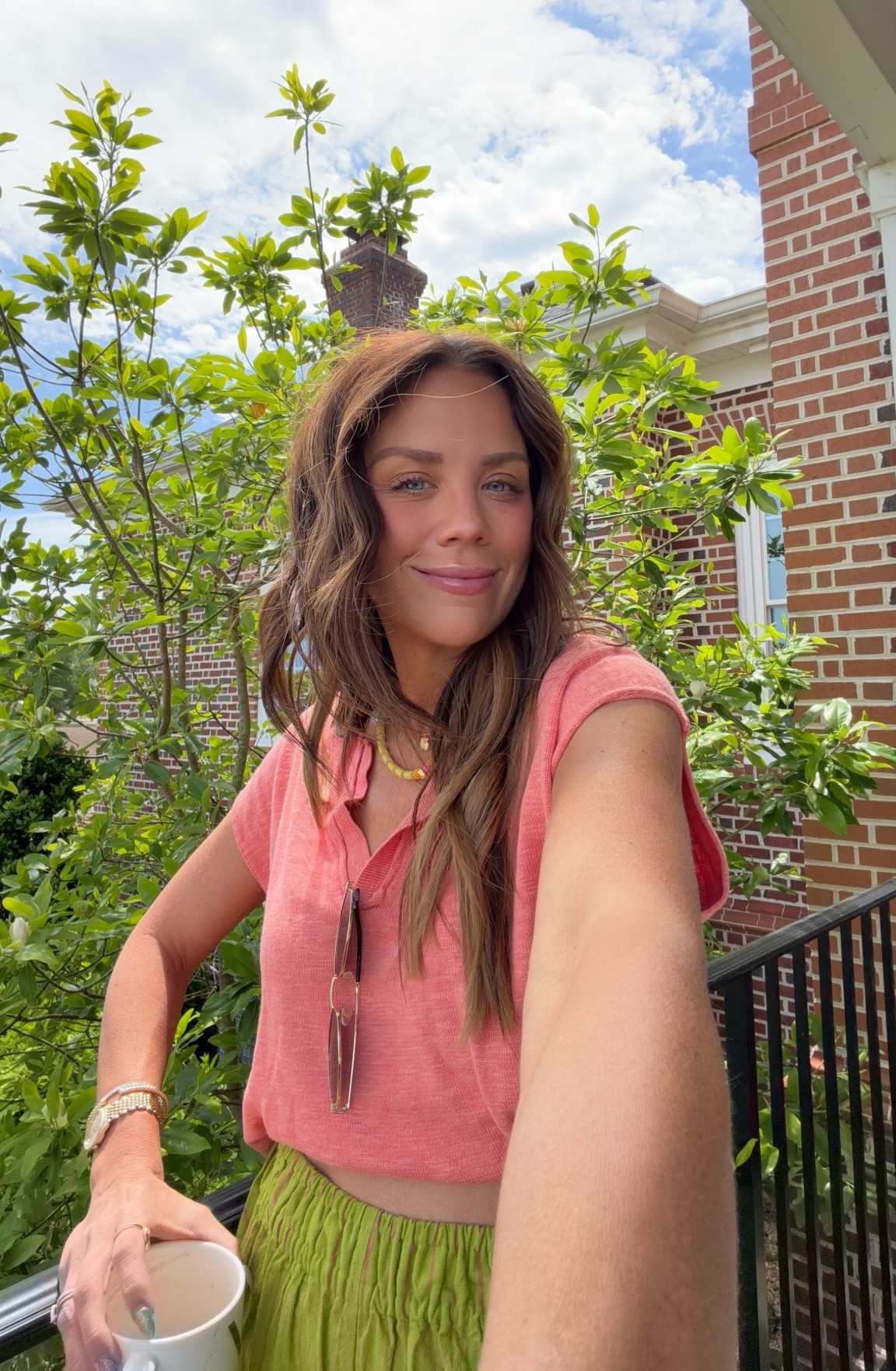 Cutie spring ootd! In xs all around. Pants do run big, size down if inbtwn. 

#LTKdayinmylife #LTKgrwm #LTKootd