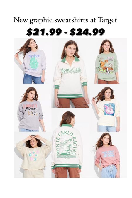 Target style 
Graphic sweatshirts


#LTKover40 #LTKsalealert #LTKfindsunder50