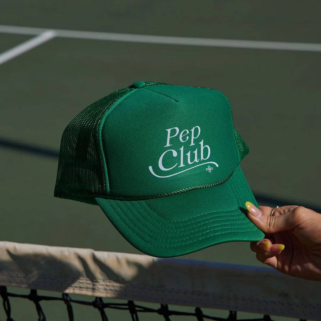 Pep Club Trucker Hat | Nickel and Suede