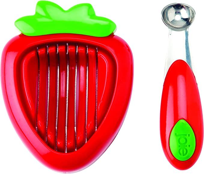 Joie Strawberry Huller and Slicer, Red | Amazon (US)