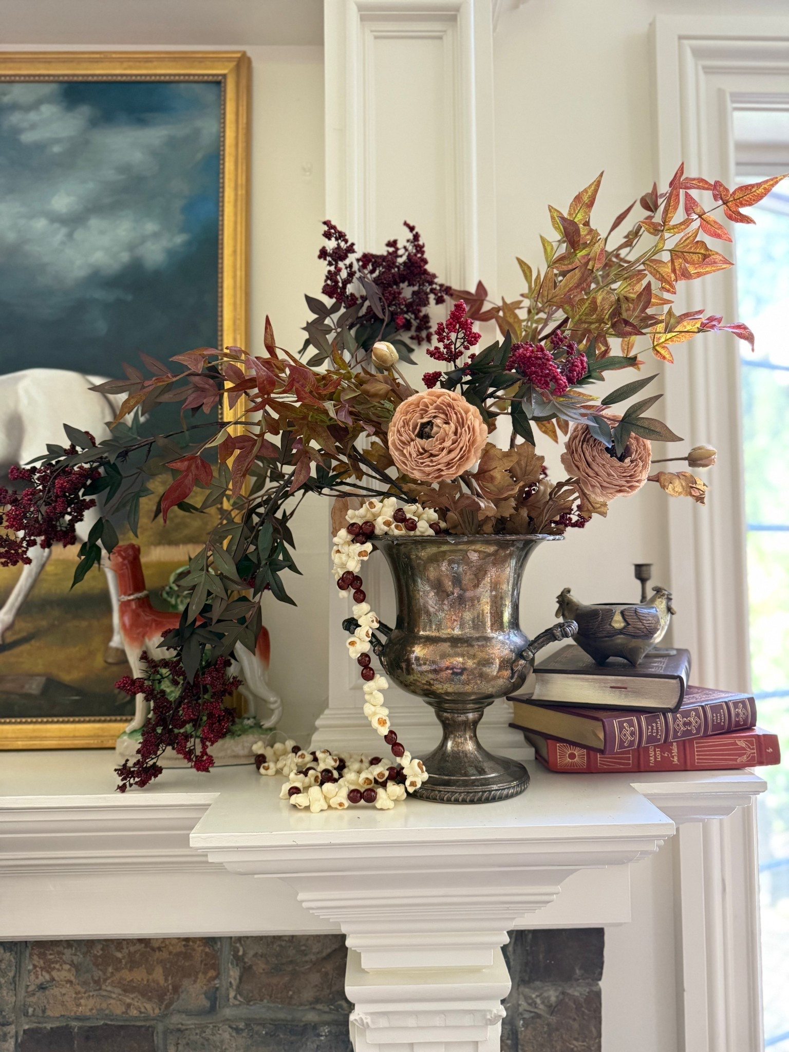Fall Mantle Decor 
#fall #falldecor 

#LTKHome #LTKSeasonal