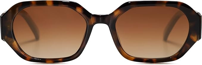 SOJOS Polarized Sunglasses For Women Retro Rectangle Womens Sun Glasses Trendy Narrow Square 90s ... | Amazon (US)
