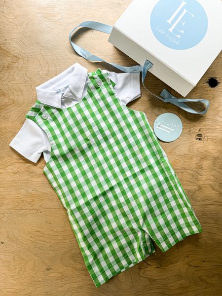Cutest little gift for our sweet boy from Little English! I love their clothing, it’s timeless and so well made. Gingham Jon Jon for little boy 

#LTKbaby #LTKkids #LTKfamily