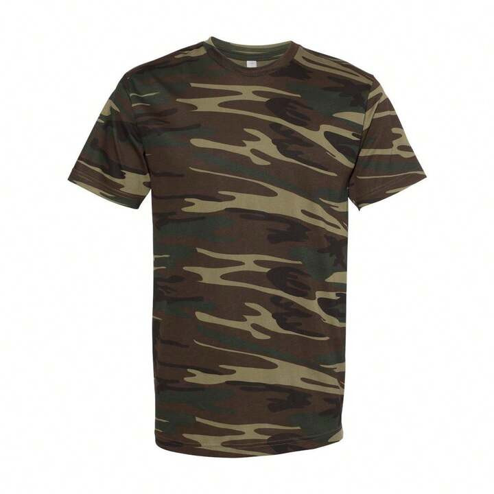 Code Five Adult Camo Tee (Green Woodland) | SHEIN