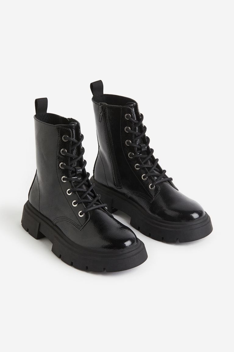 Chunky Boots - Black - Kids | H&M US | H&M (US + CA)