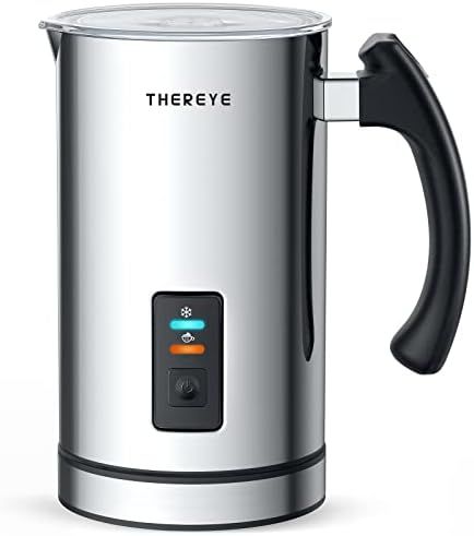 Thereye Milk Frother, Electric Milk Steamer, Automatic Hot and Cold Foam Maker and Milk Warmer fo... | Amazon (US)
