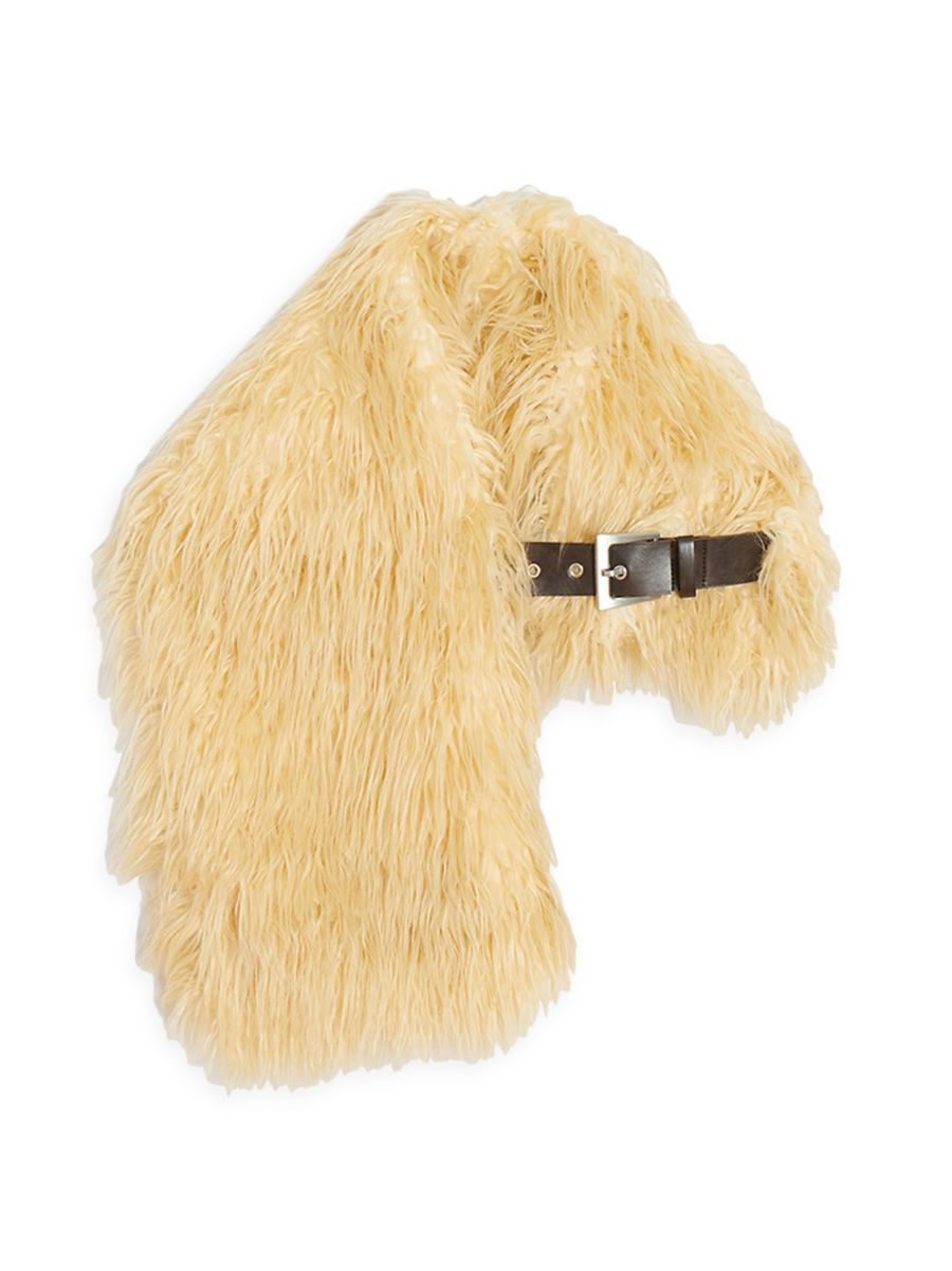 Rowen Faux-Fur Buckle Scarf | Saks Fifth Avenue