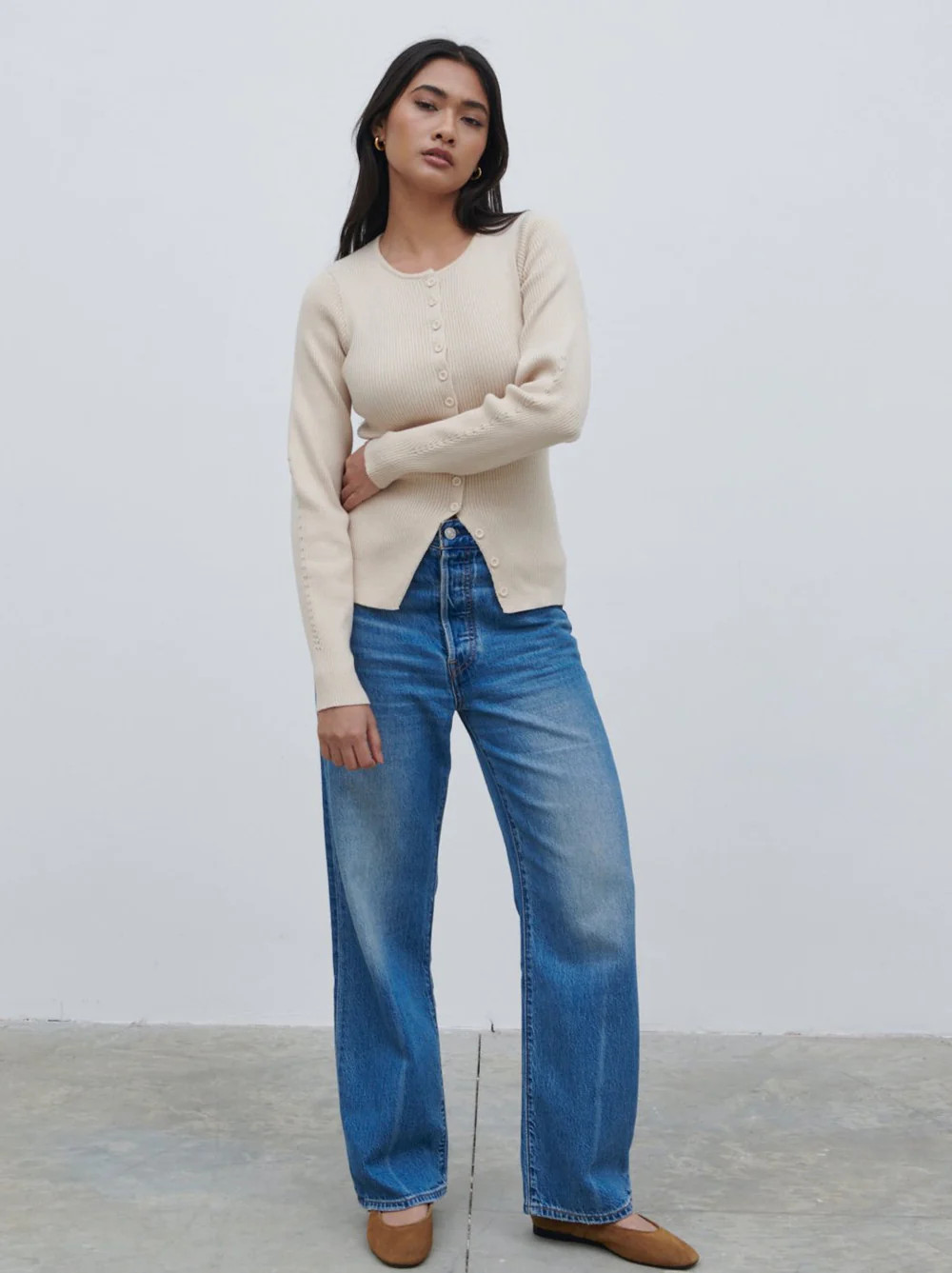 Maple Fitted Knit Cardigan | Pretty Lavish (UK)