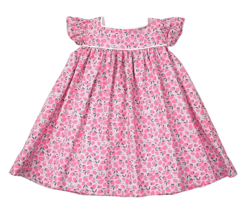 Funtasia Too Strawberry Angel Sleeve Dress | JoJo Mommy