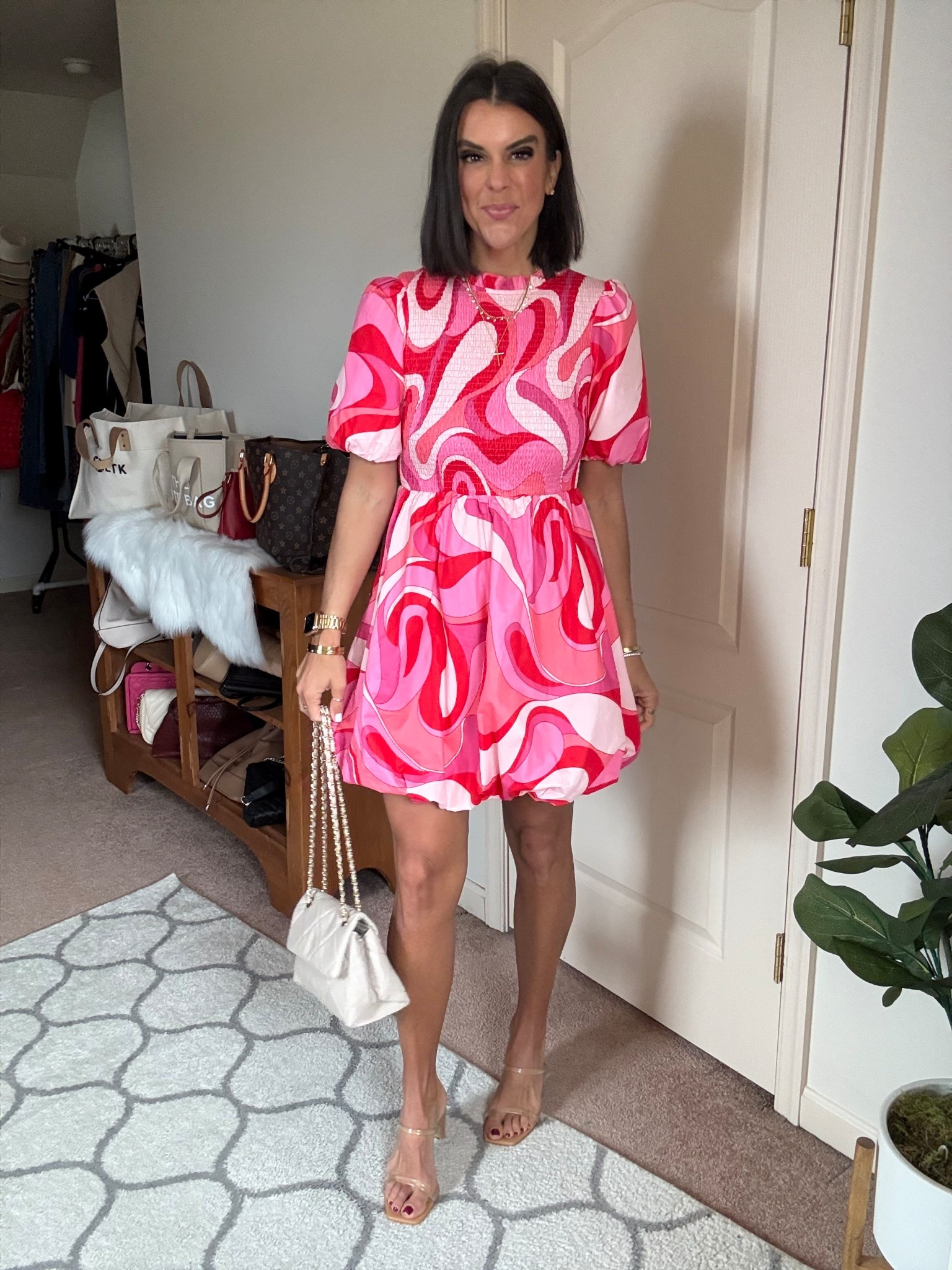 Size small in dress 

#LTKFindsUnder100 #LTKSeasonal