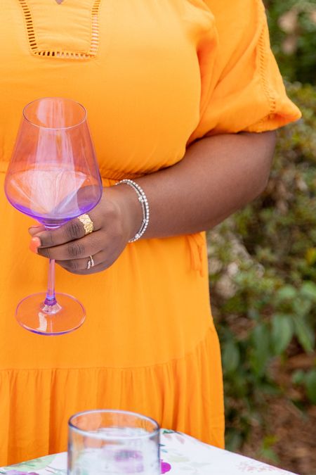 When people say the perfect wine glasses doesn’t exist 👀 have you met @estellecoloredglasses ✨ I serve everything from red wine to liquor based cocktails to sparkling water with a lime in these! Looking for a gift?! They are perfect sold as is in a pretty, glass safe box that I have, quite a few times, wrapped a bow around and stuck a card into the ribbon right before gifting. 

Do you have a favorite wine or cocktail glass?! I would love to know ✅

#LTKhome #LTKsalealert #LTKunder100