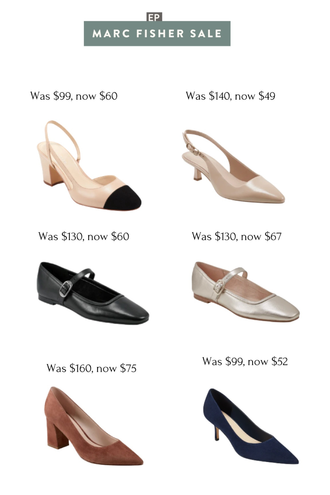 Marc Fisher end of season sale! extra 25% off sale items applied in cart. Includes flats and low heels 

I have the Blakely pumps in 5.5 and they’re a good mid block heel option. I also have the Zala in 5.5 which are a little narrow in the front 

Good workwear / closet staples included in the promo 

#LTKSaleAlert #LTKFindsUnder100 #LTKWorkwear