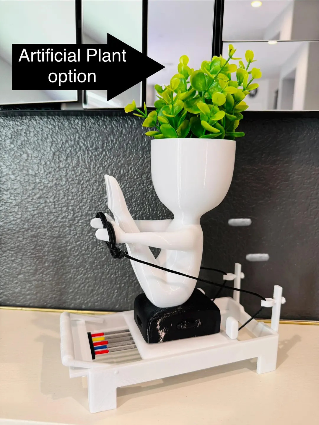 Pilates Reformer Modern Succulent Planter, Unique Pilates Studio Decor, Plant Pot for Desk, Instr... | Etsy (US)